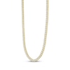 Thumbnail Image 2 of Men’s Round-Cut Diamond Tennis Necklace 3 ct tw 10K Yellow Gold 20”