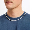 Thumbnail Image 5 of Men’s Round-Cut Diamond Tennis Necklace 3 ct tw 10K Yellow Gold 20”