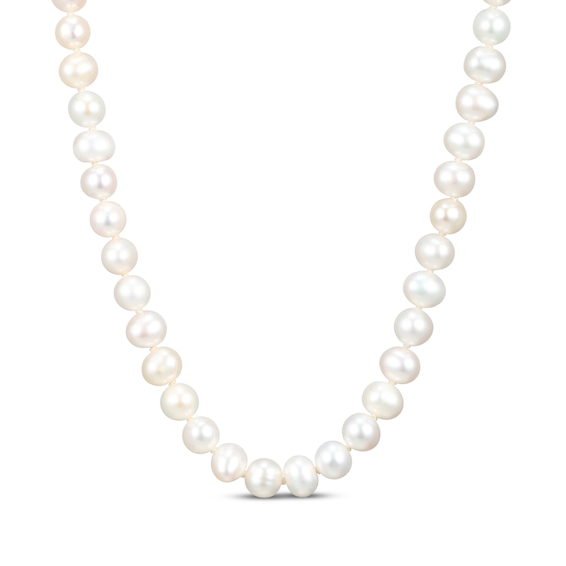 Main Image 2 of Cultured Pearl Wrap Necklace 36&quot;