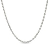 Thumbnail Image 0 of Solid Diamond-Cut Rope Chain Necklace Sterling Silver 20"