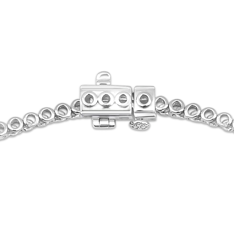 Main Image 3 of Diamond Riviera Necklace 2 ct tw 10K White Gold 17&quot;