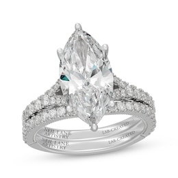 Neil Lane Artistry Marquise-Cut Lab-Grown Diamond Bridal Set 4-7/8 ct tw 14K White Gold