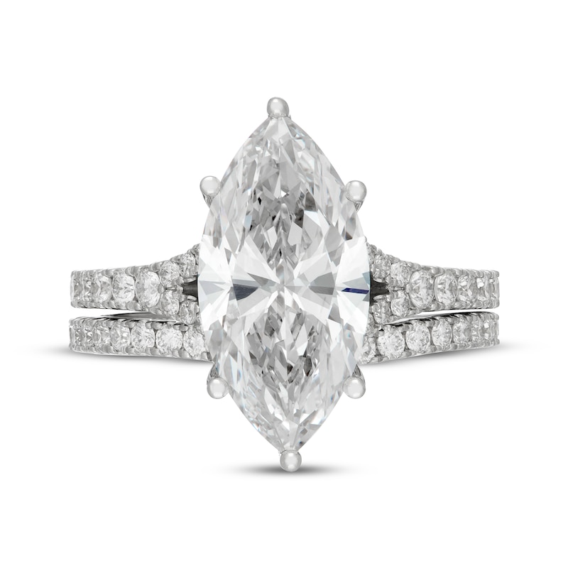 Main Image 3 of Neil Lane Artistry Marquise-Cut Lab-Grown Diamond Bridal Set 4-7/8 ct tw 14K White Gold