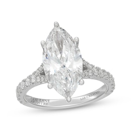 Neil Lane Artistry Marquise-Cut Lab-Grown Diamond Engagement Ring 4-5/8 ct tw 14K White Gold