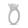 Thumbnail Image 5 of Neil Lane Artistry Marquise-Cut Lab-Grown Diamond Engagement Ring 4-5/8 ct tw 14K White Gold