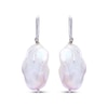 Thumbnail Image 2 of Baroque Cultured Pearl Drop Earrings Sterling Silver