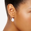 Thumbnail Image 3 of Baroque Cultured Pearl Drop Earrings Sterling Silver