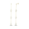Thumbnail Image 0 of Cultured Pearl Drop Earrings 10K Yellow Gold