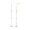 Thumbnail Image 1 of Cultured Pearl Drop Earrings 10K Yellow Gold