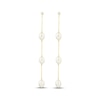 Thumbnail Image 2 of Cultured Pearl Drop Earrings 10K Yellow Gold