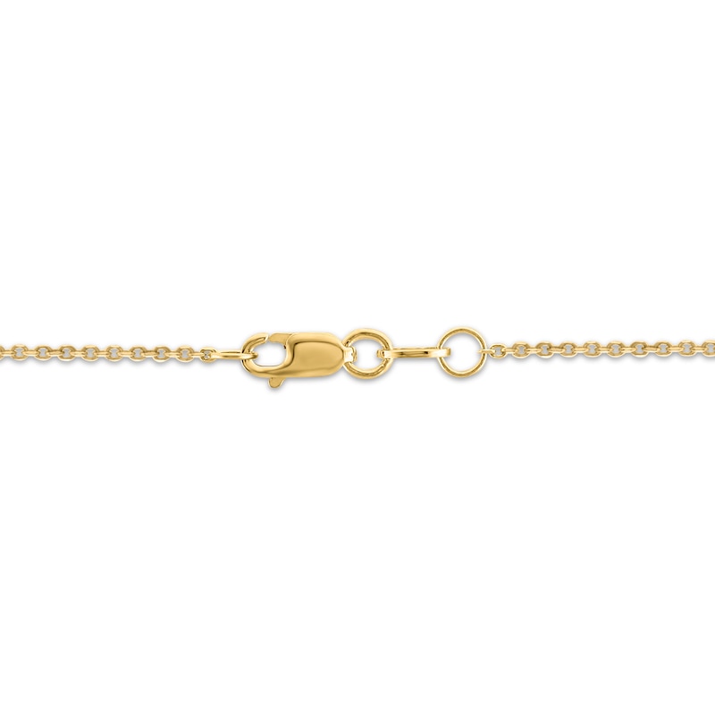 Main Image 4 of Teddy Bear Jewelry Collection Honoring St. Jude Necklace 10K Yellow Gold 18&quot;