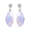 Thumbnail Image 2 of Baroque Cultured Pearl Drop Earrings Sterling Silver