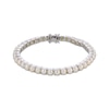 Thumbnail Image 0 of Cultured Pearl Line Bracelet Sterling Silver 7"