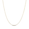 Thumbnail Image 1 of Diamond-Cut Adjustable Wheat Chain Necklace 0.85mm Solid 14K Yellow Gold 22&quot;