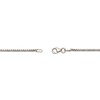 Thumbnail Image 4 of Men's Black Diamond Horn Necklace 1/2 ct tw Sterling Silver 24&quot;
