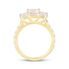 Thumbnail Image 3 of Memories Moments Magic Emerald-Cut Lab-Grown Diamond Three-Stone Engagement Ring 4 ct tw 14K Yellow Gold