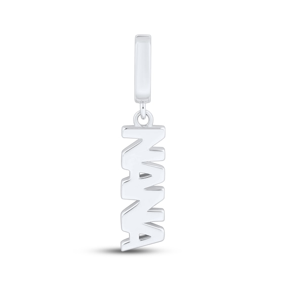Charmed Memories "Nana" Charm Sterling Silver