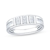 Thumbnail Image 1 of Now + Forever Men's Diamond Wedding Band 1/3 ct tw 10K White Gold