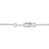 Thumbnail Image 4 of Diamond Oval Locket Necklace 1/10 ct tw Sterling Silver 18"