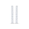 Thumbnail Image 2 of KAY Lab-Grown Diamonds Inside-Out Hoop Earrings 5 ct tw 10K White Gold