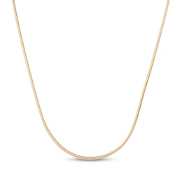 STUDIO BY KAY 2mm Herringbone Chain Necklace 24K Yellow Gold Vermeil Sterling Silver 18"
