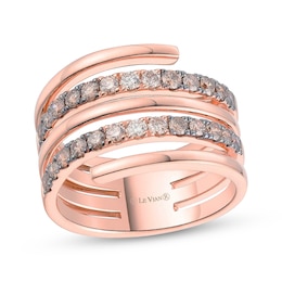 Le Vian Good Karma Diamond Ring 7/8 ct tw 14K Strawberry Gold