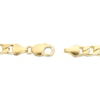 Thumbnail Image 3 of 9mm Figaro Chain Bracelet Solid 10K Yellow Gold 8.5"