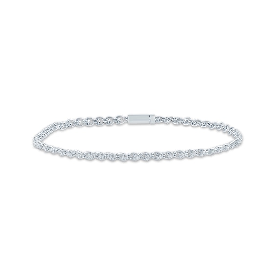 KAY Lab-Grown Diamond Bracelet 7/8 ct tw Sterling Silver 7"