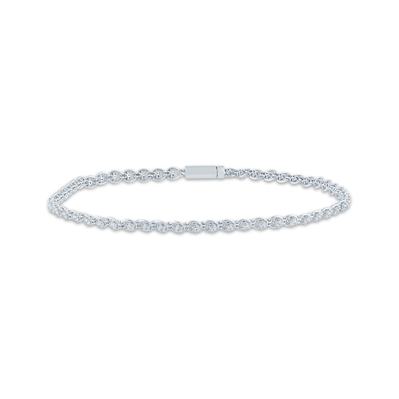 Main Image 1 of KAY Lab-Grown Diamond Bracelet 7/8 ct tw Sterling Silver 7"