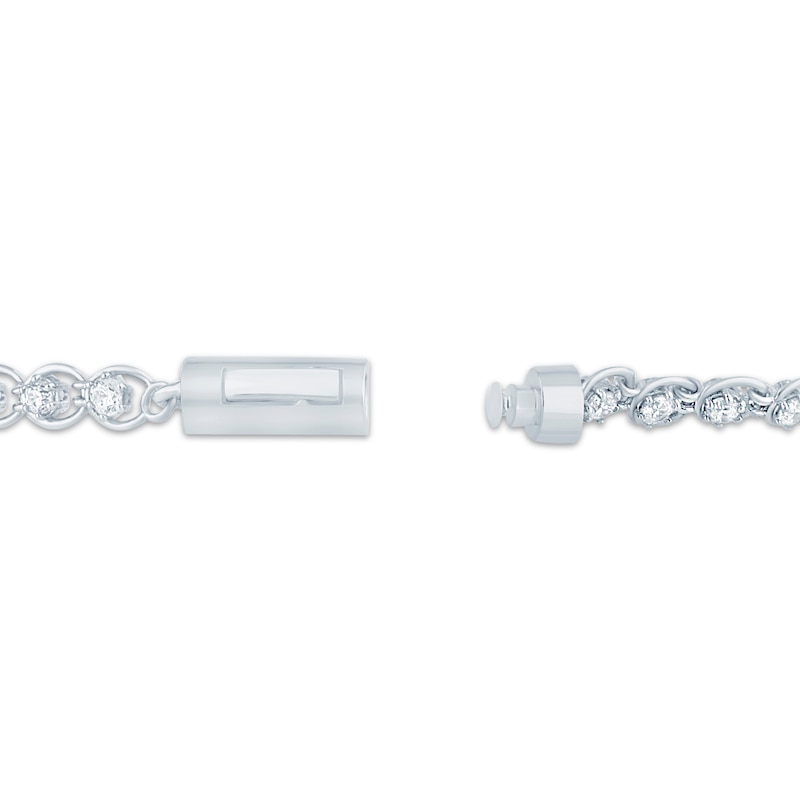 Main Image 2 of KAY Lab-Grown Diamond Bracelet 7/8 ct tw Sterling Silver 7"