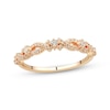 Thumbnail Image 1 of Now + Forever Diamond Twist Anniversary Ring 1/4 ct tw 10K Rose Gold