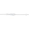 Thumbnail Image 4 of Monique Lhuillier Bliss Marquise-Cut & Round-Cut Lab-Grown Diamond Bar Necklace 7/8 ct tw Platinum-Plated Sterling Silver 16"