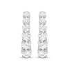 Thumbnail Image 2 of KAY Lab-Grown Diamonds Graduated Hoop Earrings 2 ct tw 10K White Gold