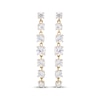 Thumbnail Image 2 of KAY Lab-Grown Diamonds Graduated Drop Earrings 2 ct tw 10K Yellow Gold
