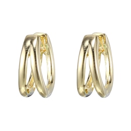 Rocksbox 12mm Split Hoop Earrings 10K Yellow Gold
