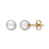 Thumbnail Image 0 of Cultured Pearl Earrings 14K Yellow Gold