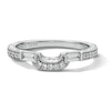 Thumbnail Image 11 of Neil Lane Baguette and Round-Cut Diamond Wedding Band 1/3 ct tw 14K White Gold