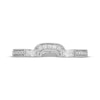 Thumbnail Image 2 of Neil Lane Baguette and Round-Cut Diamond Wedding Band 1/3 ct tw 14K White Gold