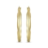 Thumbnail Image 1 of Polished Twist Hoop Earrings 14K Yellow Gold 20mm