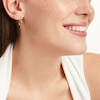 Thumbnail Image 3 of Polished Twist Hoop Earrings 14K Yellow Gold 20mm