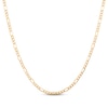Thumbnail Image 1 of Hollow Figaro Chain Necklace 10K Yellow Gold 24"