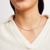 Thumbnail Image 4 of Diamond Riviera Necklace 1 ct tw 10K White Gold 17&quot;