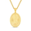 Thumbnail Image 0 of Our Lady of Guadalupe Necklace Yellow Ion-Plated Stainless Steel 24"