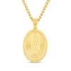 Thumbnail Image 1 of Our Lady of Guadalupe Necklace Yellow Ion-Plated Stainless Steel 24&quot;