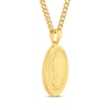 Thumbnail Image 1 of Our Lady of Guadalupe Necklace Yellow Ion-Plated Stainless Steel 24"