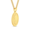 Thumbnail Image 2 of Our Lady of Guadalupe Necklace Yellow Ion-Plated Stainless Steel 24&quot;