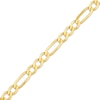 Thumbnail Image 2 of Figaro Chain Necklace 5.2mm Solid 14K Yellow Gold 20"