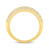 Thumbnail Image 3 of Now + Forever Diamond Five-Row Anniversary Ring 1 ct tw 10K Yellow Gold