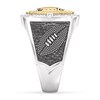 Thumbnail Image 4 of True Fans New York Giants Championship Ring Sterling Silver & 10K Yellow Gold Ring