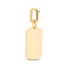 Thumbnail Image 2 of Charmed Memories Dog Tag Charm 10K Yellow Gold